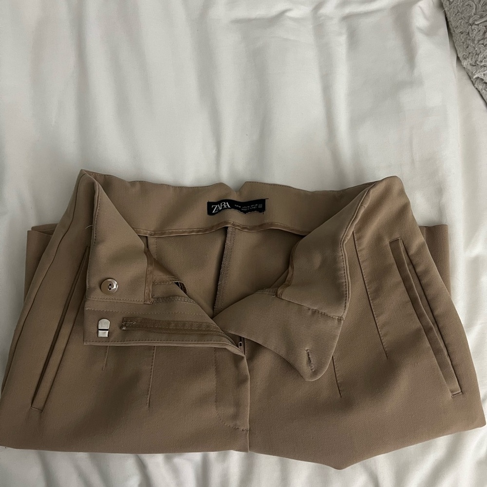 Zara Womens Tan Pants